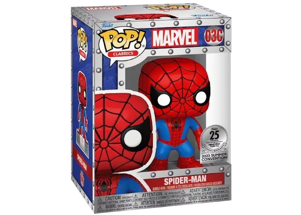 Funko Pop! Marvel Classics Spider-Man 25th Anniversary Figure #0